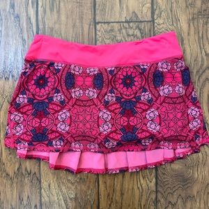 Lululemon Rose Tennis Skirt